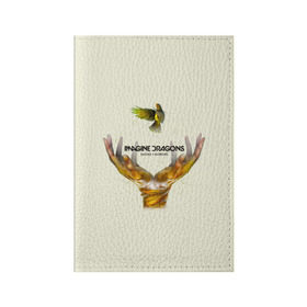 Обложка для паспорта матовая кожа с принтом Руки с птичкой Imagine Dragons в Новосибирске, натуральная матовая кожа | размер 19,3 х 13,7 см; прозрачные пластиковые крепления | альтернативный | американская | группа | драгонс | имеджин | инди | индирок | поп | рок | электроник