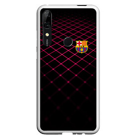 Чехол для Honor P Smart Z с принтом FC Barcelona 2018 Line в Новосибирске, Силикон | Область печати: задняя сторона чехла, без боковых панелей | Тематика изображения на принте: fc | fc barcelona | fcb | fly emirates | ronaldo | абстракция | барселона | геометрия | зож | клуб | линии | месси | модные | мяч | реал мадрид | спорт | спортивные | тренды | футбол | футбольный клуб | эмблема