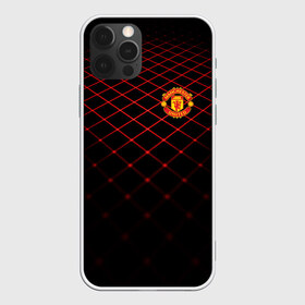 Чехол для iPhone 12 Pro Max с принтом Manchester United 2018 Line в Новосибирске, Силикон |  | emirates | fc | manchester united | абстракция | геометрия | зож | клуб | линии | манчестер юнайтед | модные | мяч | россии | спорт | спортивные | стиль | тренды | футбол | футбольный клуб | экстрим | эмблема