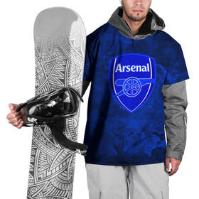 Накидка на куртку 3D с принтом FC ARSENAL в Новосибирске, 100% полиэстер |  | Тематика изображения на принте: 