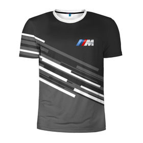 Мужская футболка 3D спортивная с принтом BMW 2018 sport line в Новосибирске, 100% полиэстер с улучшенными характеристиками | приталенный силуэт, круглая горловина, широкие плечи, сужается к линии бедра | bmw | bmw motorsport | bmw performance | carbon | m | motorsport | performance | sport | бмв | карбон | моторспорт | спорт