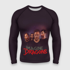 Мужской рашгард 3D с принтом Группа Imagine Dragons в Новосибирске,  |  | альтернативный | американская | группа | драгонс | имеджин | инди | индирок | поп | рок | электроник