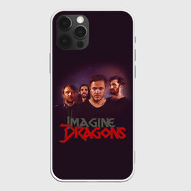 Чехол для iPhone 12 Pro Max с принтом Группа Imagine Dragons в Новосибирске, Силикон |  | Тематика изображения на принте: альтернативный | американская | группа | драгонс | имеджин | инди | индирок | поп | рок | электроник