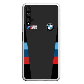 Чехол для Honor 20 с принтом BMW 2018 Sport в Новосибирске, Силикон | Область печати: задняя сторона чехла, без боковых панелей | bmw | автомобиль | автомобильные | бмв | марка | машины | патриот | флаг