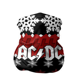 Бандана-труба 3D с принтом Праздничный AC/DC в Новосибирске, 100% полиэстер, ткань с особыми свойствами — Activecool | плотность 150‒180 г/м2; хорошо тянется, но сохраняет форму | ac dc | acdc | for those about to ro | австралийская | ангус янг | блюз рок | головы | группа | знак | красный | крис слэйд | музыканты | надпись | новогодний | новый год | певцы | праздник | рождество | рок | рок н ролл
