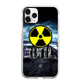 Чехол для iPhone 11 Pro матовый с принтом S T A L K E R - С Е Р Г Е Й в Новосибирске, Силикон |  | stalker | волки | грузовик | имя | мрак | припять | птицы | радиация | серега | сережа | сталкер | чернобыль