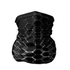 Бандана-труба 3D с принтом Карбоновые СОТЫ в Новосибирске, 100% полиэстер, ткань с особыми свойствами — Activecool | плотность 150‒180 г/м2; хорошо тянется, но сохраняет форму | abstraction | internet | абстракция | молекула | текстура | технологии | узоры | форма | фрактал | цвет