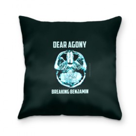 Подушка 3D с принтом Dear Agony, Breaking Benjamin в Новосибирске, наволочка – 100% полиэстер, наполнитель – холлофайбер (легкий наполнитель, не вызывает аллергию). | состоит из подушки и наволочки. Наволочка на молнии, легко снимается для стирки | benjamin | breaking | альтернативная | альтернативный | американская | бенджамин | бернли | брейкинг | группа | метал | музыка | ню | нюметал | песни | постгранж | рок | хард | хардрок