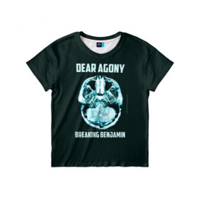 Детская футболка 3D с принтом Dear Agony, Breaking Benjamin в Новосибирске, 100% гипоаллергенный полиэфир | прямой крой, круглый вырез горловины, длина до линии бедер, чуть спущенное плечо, ткань немного тянется | Тематика изображения на принте: benjamin | breaking | альтернативная | альтернативный | американская | бенджамин | бернли | брейкинг | группа | метал | музыка | ню | нюметал | песни | постгранж | рок | хард | хардрок