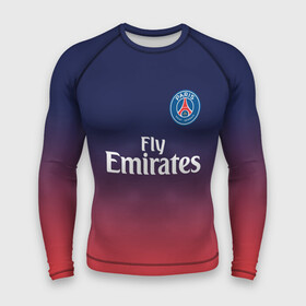 Мужской рашгард 3D с принтом PSG SPORT ORIGINAL GRADIENT   ПСЖ в Новосибирске,  |  | fc | fly emirates | paris | psg | лого | париж | псж | спорт | спортивные | фк | футбольный клуб