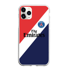 Чехол для iPhone 11 Pro матовый с принтом PSG 2018 Original #14 в Новосибирске, Силикон |  | fc | fly emirates | paris | psg | лого | париж | псж | спорт | спортивные | фк | футбольный клуб