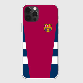 Чехол для iPhone 12 Pro с принтом FC Barcelona 2018 Vintage в Новосибирске, силикон | область печати: задняя сторона чехла, без боковых панелей | Тематика изображения на принте: fc | fc barcelona | fcb | fly emirates | ronaldo | абстракция | барселона | геометрия | зож | клуб | линии | месси | модные | мяч | реал мадрид | спорт | спортивные | тренды | футбол | футбольный клуб | эмблема