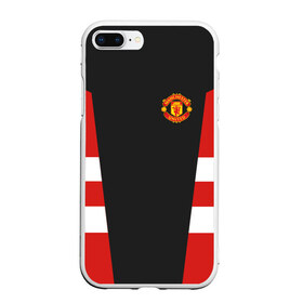 Чехол для iPhone 7Plus/8 Plus матовый с принтом Manchester United Vintage 2018 в Новосибирске, Силикон | Область печати: задняя сторона чехла, без боковых панелей | emirates | fc | manchester united | абстракция | геометрия | зож | клуб | линии | манчестер юнайтед | модные | мяч | россии | спорт | спортивные | стиль | тренды | футбол | футбольный клуб | экстрим | эмблема