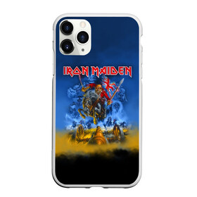 Чехол для iPhone 11 Pro Max матовый с принтом Iron Maiden в Новосибирске, Силикон |  | iron maiden | адриан смит | айрон мейден | гроза | группа | дэйв мюррей | железная дева | ирон майден | метал | мрачный | музыка | песни | рок | стив харрис | тяжелый | флаг | хеви | хевиметал