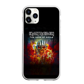 Чехол для iPhone 11 Pro Max матовый с принтом Iron Maiden в Новосибирске, Силикон |  | iron maiden | адриан смит | айрон мейден | группа | дэйв мюррей | железная дева | индеец | ирон майден | метал | мрачный | музыка | огонь | песни | рок | стив харрис | тяжелый | хеви | хевиметал