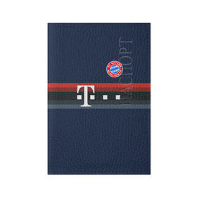 Обложка для паспорта матовая кожа с принтом FC Bayern 2018 Original #5 в Новосибирске, натуральная матовая кожа | размер 19,3 х 13,7 см; прозрачные пластиковые крепления | bayern | fly fc | бавария | спорт | футбольный клуб