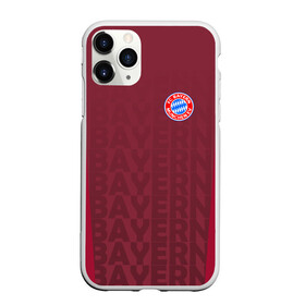 Чехол для iPhone 11 Pro Max матовый с принтом FC Bayern 2018 Original #12 в Новосибирске, Силикон |  | bayern | fly fc | бавария | спорт | футбольный клуб