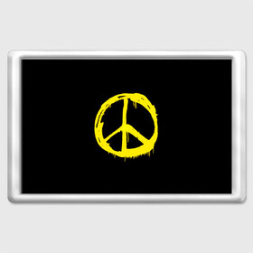 Магнит 45*70 с принтом Peace в Новосибирске, Пластик | Размер: 78*52 мм; Размер печати: 70*45 | Тематика изображения на принте: peace | vppdgryphon | арт | краска | мирный | миролюбивый | пацифик | прикольные | хиппи | цветные