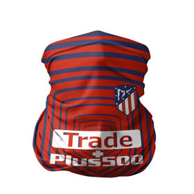 Бандана-труба 3D с принтом Atletico Madrid Original #2 в Новосибирске, 100% полиэстер, ткань с особыми свойствами — Activecool | плотность 150‒180 г/м2; хорошо тянется, но сохраняет форму | атлетико мадрид | эмблема