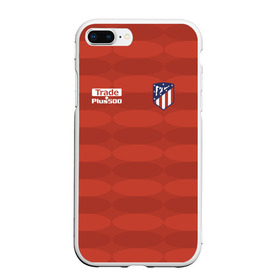 Чехол для iPhone 7Plus/8 Plus матовый с принтом Atletico Madrid Original #10 в Новосибирске, Силикон | Область печати: задняя сторона чехла, без боковых панелей | атлетико мадрид | эмблема