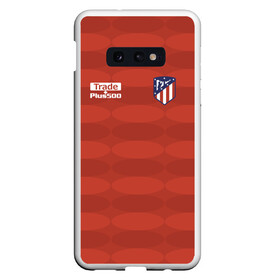 Чехол для Samsung S10E с принтом Atletico Madrid Original #10 в Новосибирске, Силикон | Область печати: задняя сторона чехла, без боковых панелей | Тематика изображения на принте: атлетико мадрид | эмблема