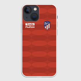 Чехол для iPhone 13 mini с принтом Atletico Madrid Original 10 в Новосибирске,  |  | Тематика изображения на принте: атлетико мадрид | эмблема