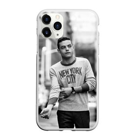 Чехол для iPhone 11 Pro матовый с принтом Rami Malek в Новосибирске, Силикон |  | Тематика изображения на принте: mr robot | rami malek | мистер робот | рами малек