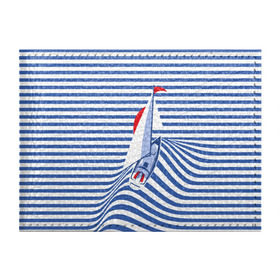 Обложка для студенческого билета с принтом Яхта в Новосибирске, натуральная кожа | Размер: 11*8 см; Печать на всей внешней стороне | Тематика изображения на принте: flag | joke | prank | sail | sea | stripes | water | waves | yacht vest | вода | волны | море | парус | полосы | прикол | тельняшка | флаг | шутка | яхта