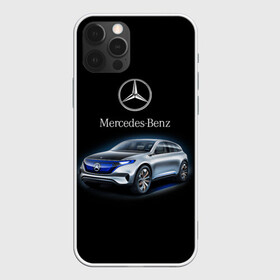 Чехол для iPhone 12 Pro с принтом Mercedes-Benz в Новосибирске, силикон | область печати: задняя сторона чехла, без боковых панелей | kомпания производитель легковых автомобилей премиального класса | немецкое качество