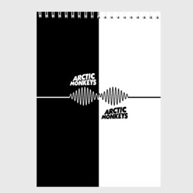 Скетчбук с принтом Arctic Monkeys в Новосибирске, 100% бумага
 | 48 листов, плотность листов — 100 г/м2, плотность картонной обложки — 250 г/м2. Листы скреплены сверху удобной пружинной спиралью | алекс тёрнер | арктик | арктические мартышки | гаражный | группа | джейми кук | инди рок | манкис | музыка | мэтт хелдер | ник о мэлли | обезьяна | постпанк ривайвл | психоделический | рок