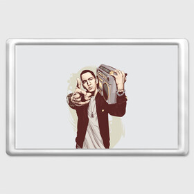 Магнит 45*70 с принтом Eminem Art в Новосибирске, Пластик | Размер: 78*52 мм; Размер печати: 70*45 | art | eminem | hip hop | rap | rap god | арт | брюс | бумбокс | маршалл | мэтерс | рэп | хим хоп | эминем