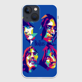 Чехол для iPhone 13 mini с принтом The beatles в Новосибирске,  |  | the beatles | искусство | поп арт