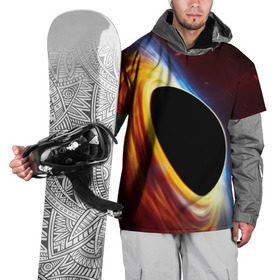 Накидка на куртку 3D с принтом Black planet в Новосибирске, 100% полиэстер |  | Тематика изображения на принте: black hole | planet | space | астрономия | вселенная | звёзды | космос | млечный путь | планета | чёрная дыра