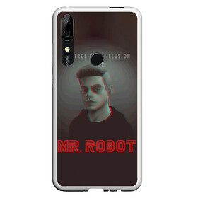 Чехол для Honor P Smart Z с принтом Mr Robot в Новосибирске, Силикон | Область печати: задняя сторона чехла, без боковых панелей | mister robot | mr robot | rami malek | мистер робот | рами малек