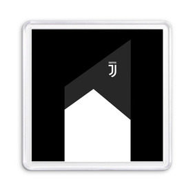 Магнит 55*55 с принтом Juventus 2018 Original #8 в Новосибирске, Пластик | Размер: 65*65 мм; Размер печати: 55*55 мм | juventus | спорт | футбол | футбольный клуб | ювентус