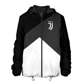 Мужская куртка 3D с принтом Juventus 2018 Original #8 в Новосибирске, ткань верха — 100% полиэстер, подклад — флис | прямой крой, подол и капюшон оформлены резинкой с фиксаторами, два кармана без застежек по бокам, один большой потайной карман на груди. Карман на груди застегивается на липучку | juventus | спорт | футбол | футбольный клуб | ювентус