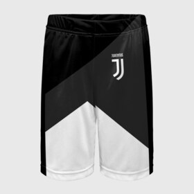 Детские спортивные шорты 3D с принтом Juventus 2018 Original #8 в Новосибирске,  100% полиэстер
 | пояс оформлен широкой мягкой резинкой, ткань тянется
 | Тематика изображения на принте: juventus | спорт | футбол | футбольный клуб | ювентус