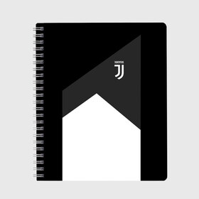 Тетрадь с принтом Juventus 2018 Original #8 в Новосибирске, 100% бумага | 48 листов, плотность листов — 60 г/м2, плотность картонной обложки — 250 г/м2. Листы скреплены сбоку удобной пружинной спиралью. Уголки страниц и обложки скругленные. Цвет линий — светло-серый
 | juventus | спорт | футбол | футбольный клуб | ювентус