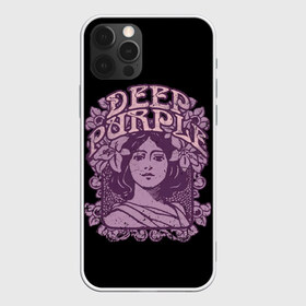 Чехол для iPhone 12 Pro Max с принтом Deep Purple в Новосибирске, Силикон |  | album | british | deep purple | england | heavy metal | rock group | альбом | англия | британская | рок группа | хеви металл