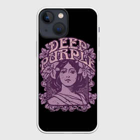 Чехол для iPhone 13 mini с принтом Deep Purple в Новосибирске,  |  | album | british | deep purple | england | heavy metal | rock group | альбом | англия | британская | рок группа | хеви металл