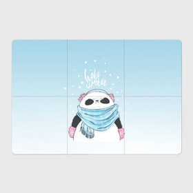 Магнитный плакат 3Х2 с принтом Hate winter в Новосибирске, Полимерный материал с магнитным слоем | 6 деталей размером 9*9 см | Тематика изображения на принте: зима | новый год | подарок | рождество