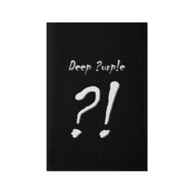 Обложка для паспорта матовая кожа с принтом Deep Purple в Новосибирске, натуральная матовая кожа | размер 19,3 х 13,7 см; прозрачные пластиковые крепления | Тематика изображения на принте: album | british | deep purple | england | heavy metal | rock group | альбом | англия | британская | рок группа | хеви металл