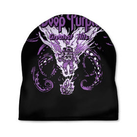 Шапка 3D с принтом Deep Purple в Новосибирске, 100% полиэстер | универсальный размер, печать по всей поверхности изделия | album | british | deep purple | england | heavy metal | rock group | альбом | англия | британская | рок группа | хеви металл