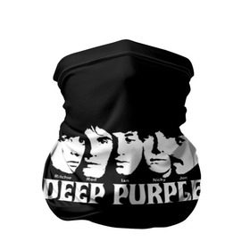 Бандана-труба 3D с принтом Deep Purple в Новосибирске, 100% полиэстер, ткань с особыми свойствами — Activecool | плотность 150‒180 г/м2; хорошо тянется, но сохраняет форму | album | british | deep purple | england | heavy metal | rock group | альбом | англия | британская | рок группа | хеви металл