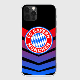 Чехол для iPhone 12 Pro Max с принтом BAYERN MUNCHEN | БАЙЕРН МЮНХЕН в Новосибирске, Силикон |  | bayern | fc | бавария | спорт | спортивные | футбол | футбольный клуб