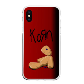 Чехол для iPhone XS Max матовый с принтом Korn в Новосибирске, Силикон | Область печати: задняя сторона чехла, без боковых панелей | korn | koяn | альтернативный | арвизу | гранж | грув | группа | дэвис | корн | коян | лузье | манки | метал | музыка | нюметал | панк | песни | рок | уэлч | филди | филипп | хэд | шаффер