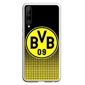 Чехол для Honor P30 с принтом FC Borussia 2018 Original #1 в Новосибирске, Силикон | Область печати: задняя сторона чехла, без боковых панелей | боруссия | дортмунд