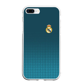 Чехол для iPhone 7Plus/8 Plus матовый с принтом Real Madrid 2018 #14 в Новосибирске, Силикон | Область печати: задняя сторона чехла, без боковых панелей | emirates | fc | real madrid | клуб | мода | мяч | реал мадрид | экстрим | эмблема