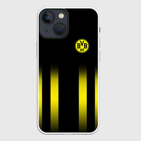 Чехол для iPhone 13 mini с принтом FC Borussia 2018 Line в Новосибирске,  |  | боруссия | дортмунд