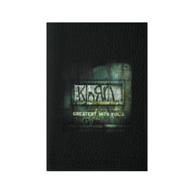 Обложка для паспорта матовая кожа с принтом Korn, greatest hits vol.1 в Новосибирске, натуральная матовая кожа | размер 19,3 х 13,7 см; прозрачные пластиковые крепления | korn | koяn | альтернативный | арвизу | гранж | грув | группа | дэвис | корн | коян | лузье | манки | метал | музыка | нюметал | панк | песни | рок | уэлч | филди | филипп | хэд | шаффер
